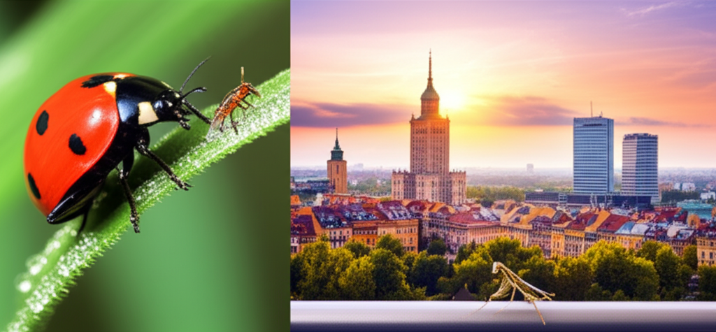 Warsaw urban insects